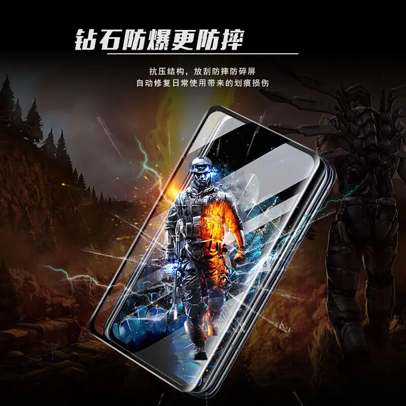 3D Curved High Auminum Tempered Glass For OPPO Find N Anti Scratch Screen Protector Glass