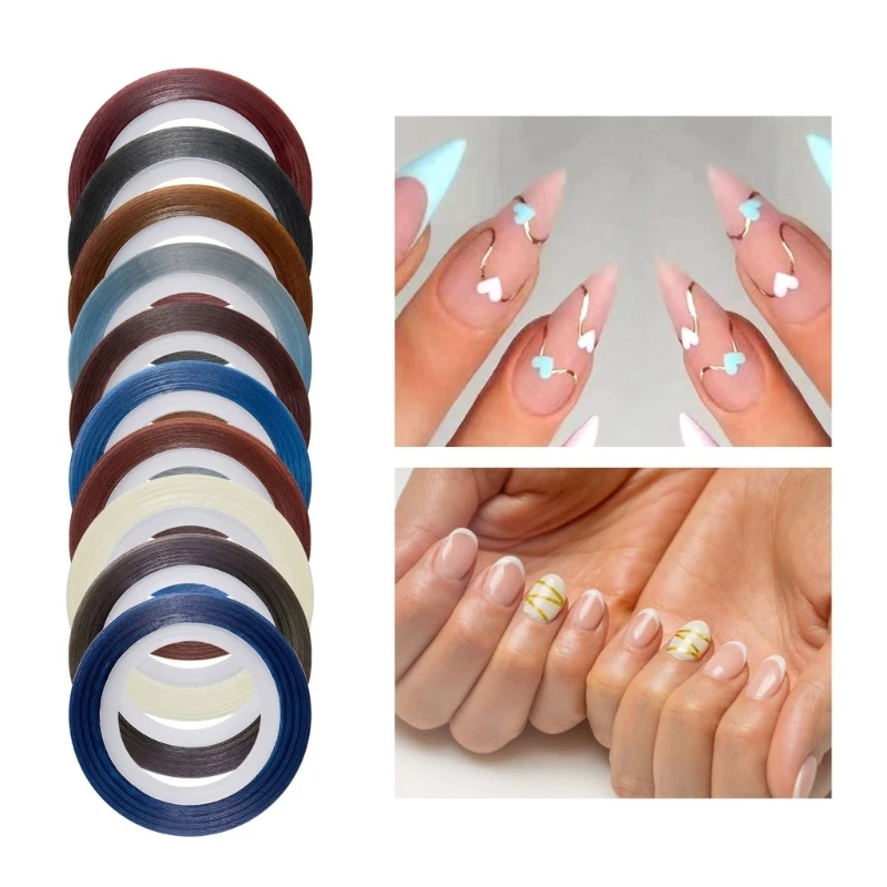 Наборы для дизайна ногтей с блестками пудра набор кистей подвески женщин R3MF