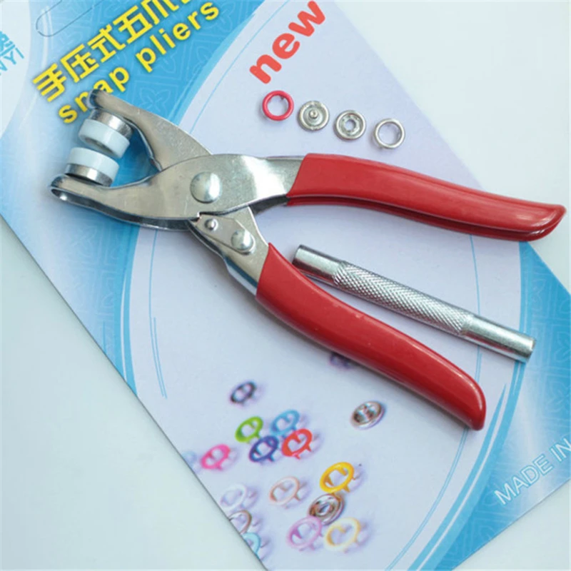

Clamp Clothes Claw Clasp Hands Five Claws Pressure Nailing Machine Press Snap Fastener Plier Cloth Button