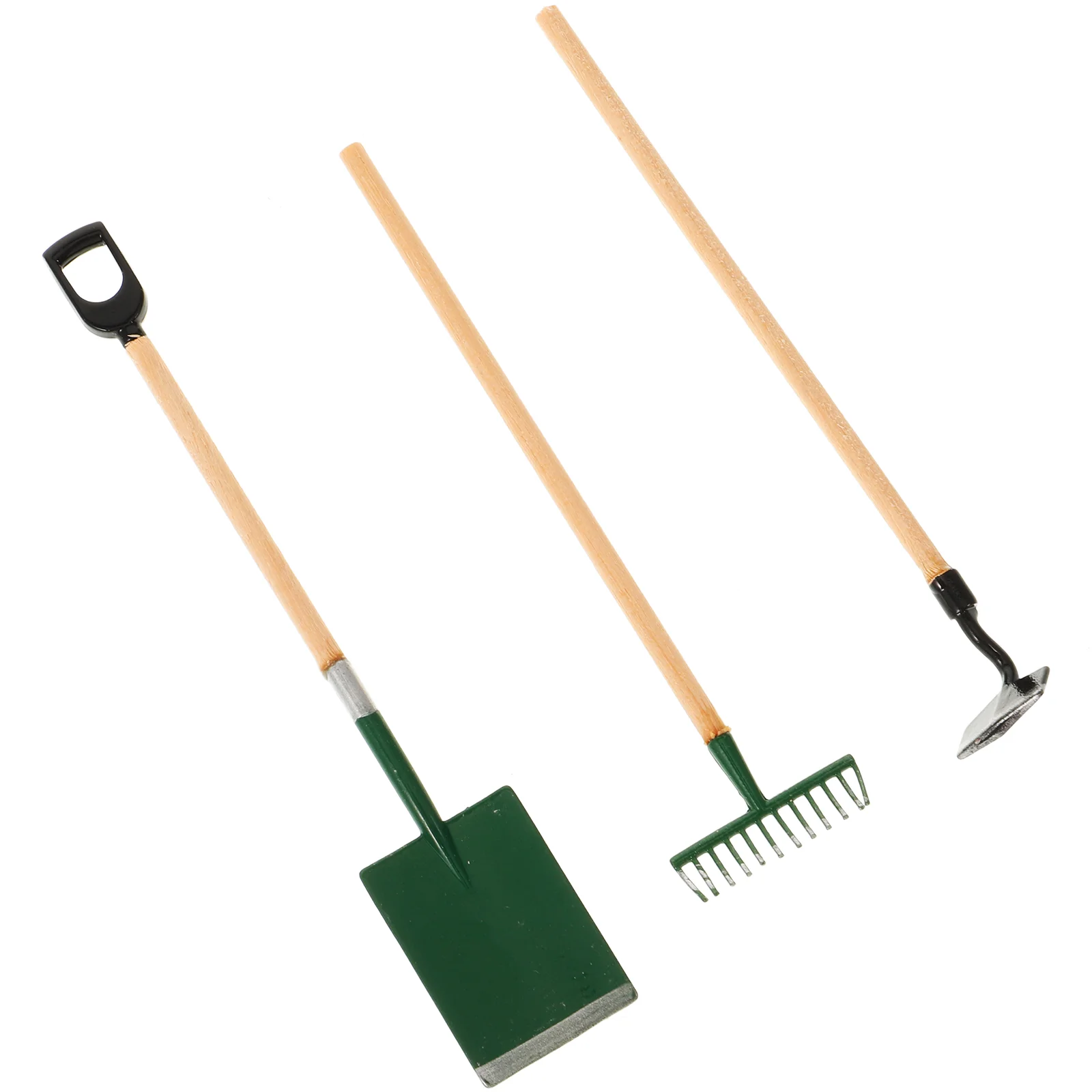 

3 Pcs Toys Garden Tool Model Accessories Succulents Tools Mini Early Educational