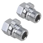 Однотонный латунный запорный клапан Горячая Распродажа, 2 шт., душевой разводной клапан для биде или лейки для душа, аксессуары для смесителя ванной комнаты