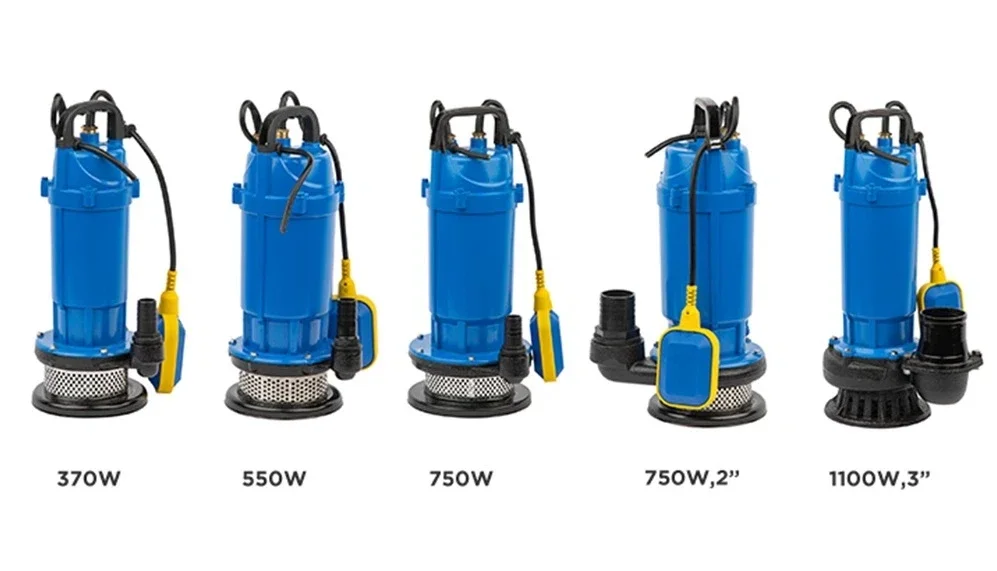 Погружной водяной насос для орошения 250 Вт 220 л.с. в