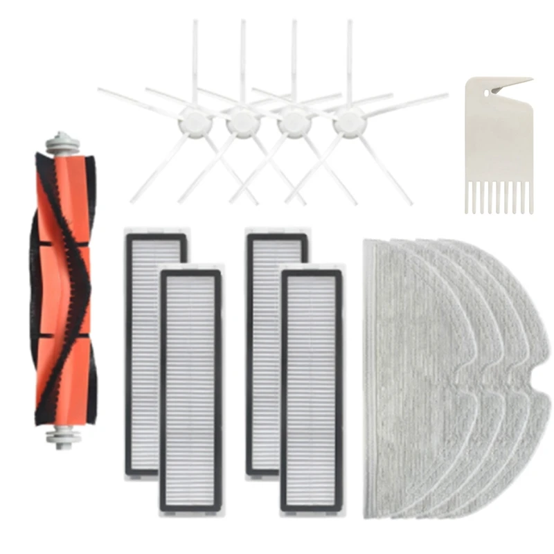 

For Dreame D9 Robot Vacuum Cleaner Replacement Accessories Main Side Brush HEPA Filter Mop Cloth Rags Spare Parts