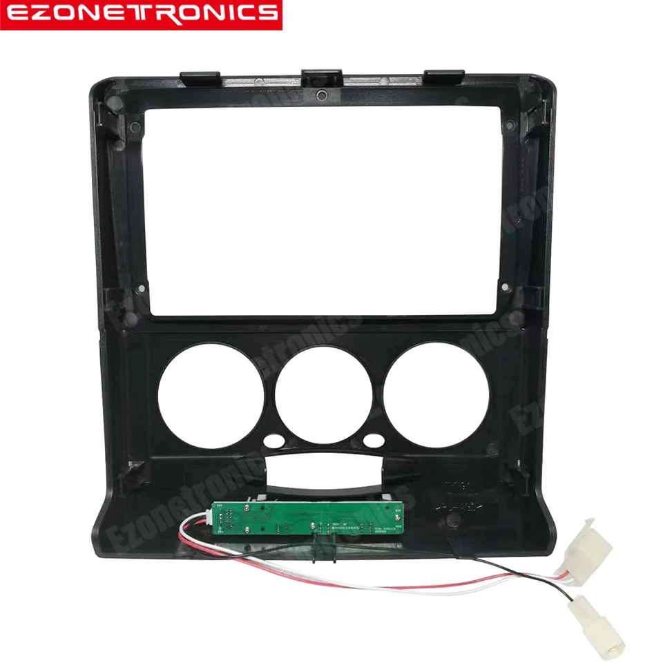 Панель Facia 9 дюймов для Kia Pride 2015-2018 1-2Din рамка автомобильного DVD-плеера аудио