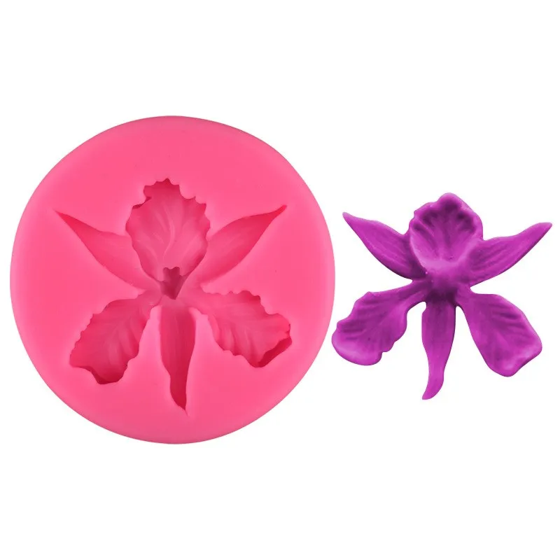 Силиконовые формы в форме цветка сделай сам ручная помадка мусс выпечка кексы