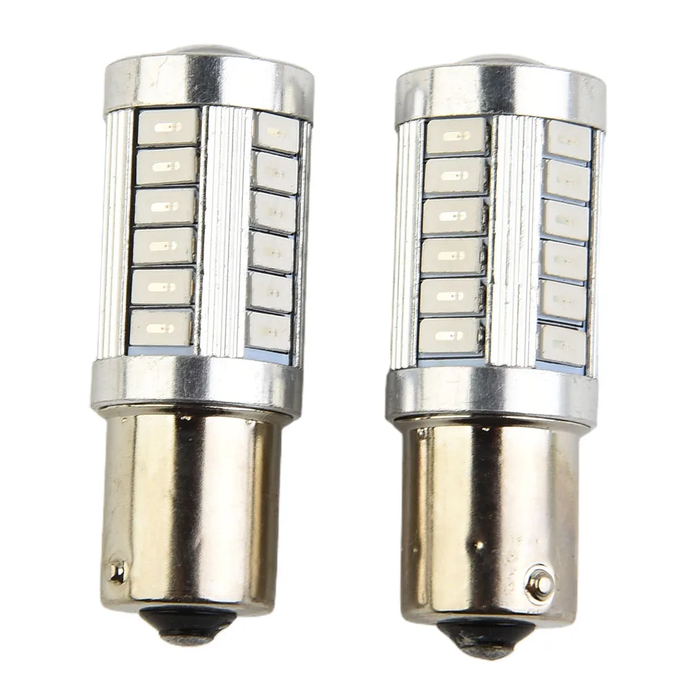 

Standard BA15S 1156 Led Replacement Bulb Light Bulbs Light Bulbs White Yellow 2pcs LED Reverse Brake Light Red