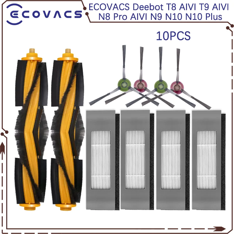 

Аксессуары для ECOVACS Deebot T8 AIVI T9 AIVI N8 Pro AIVI N9 N10 N10 Plus