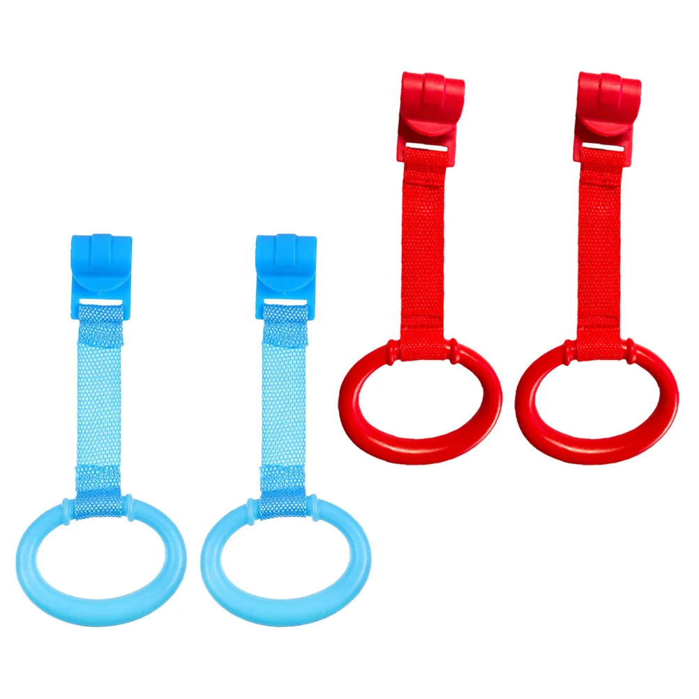 

Infant Pull Baby Crib Accessory Grab Baby Ringss Handle Kids Walking Learning Tools Stands