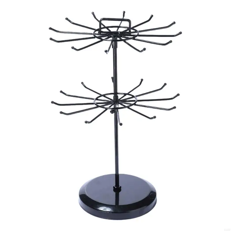 Металлическая вращающаяся подставка для украшений