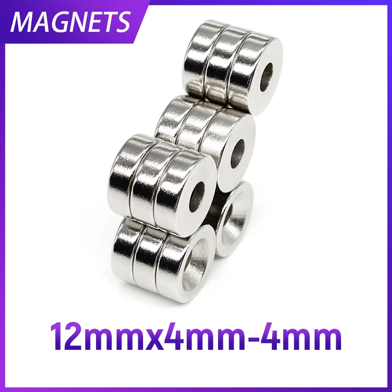 10/20/30/50/100/150 шт. 12x4-4 круглый поисковый Магнит 12*4 отверстия 4 мм потайные Постоянные