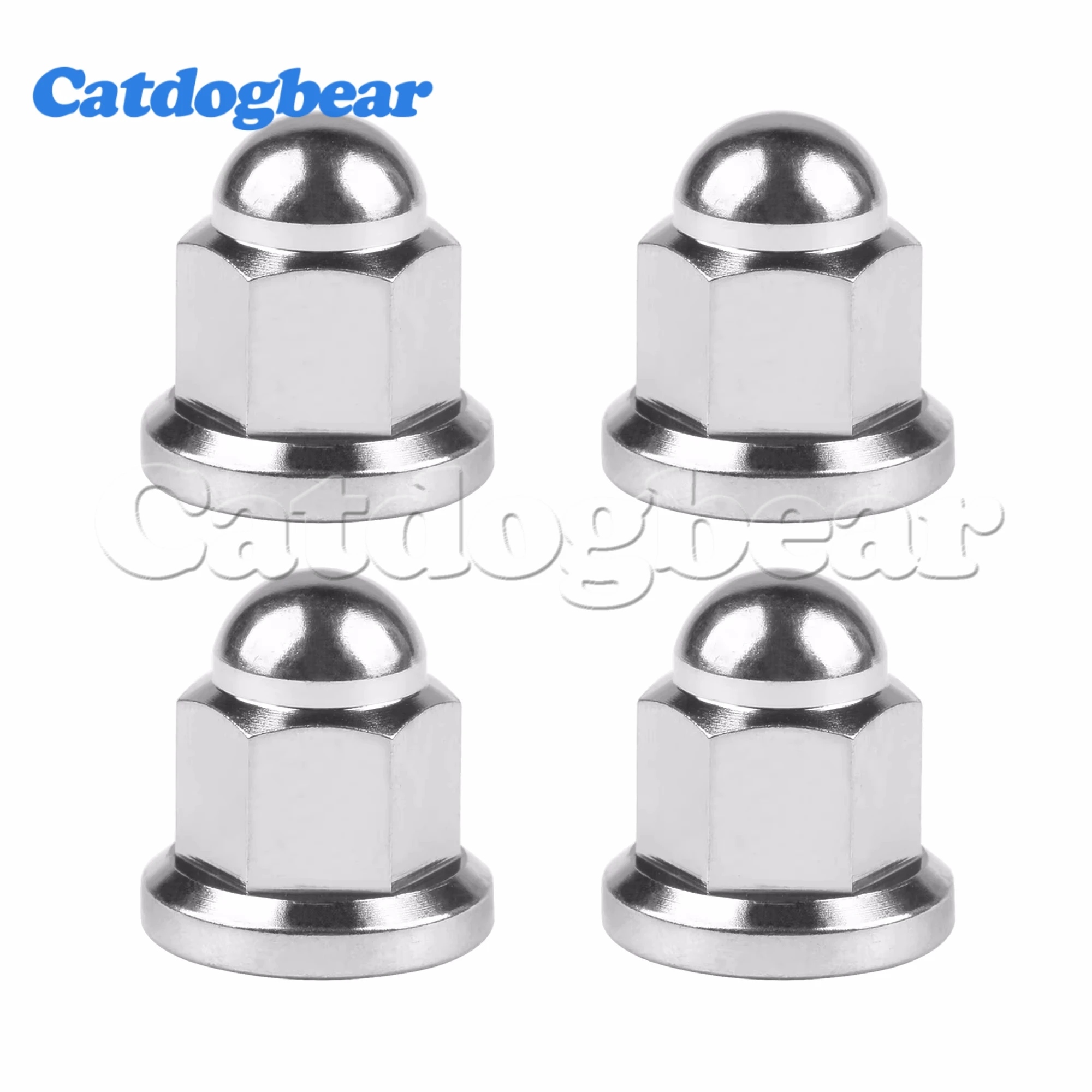 

Catdogbear 4 шт. титановый винт с куполообразной головкой M6X1,0 мм M8/M10X1,25 мм, колпачковая гайка для велосипеда, мотоцикла, автомобиля