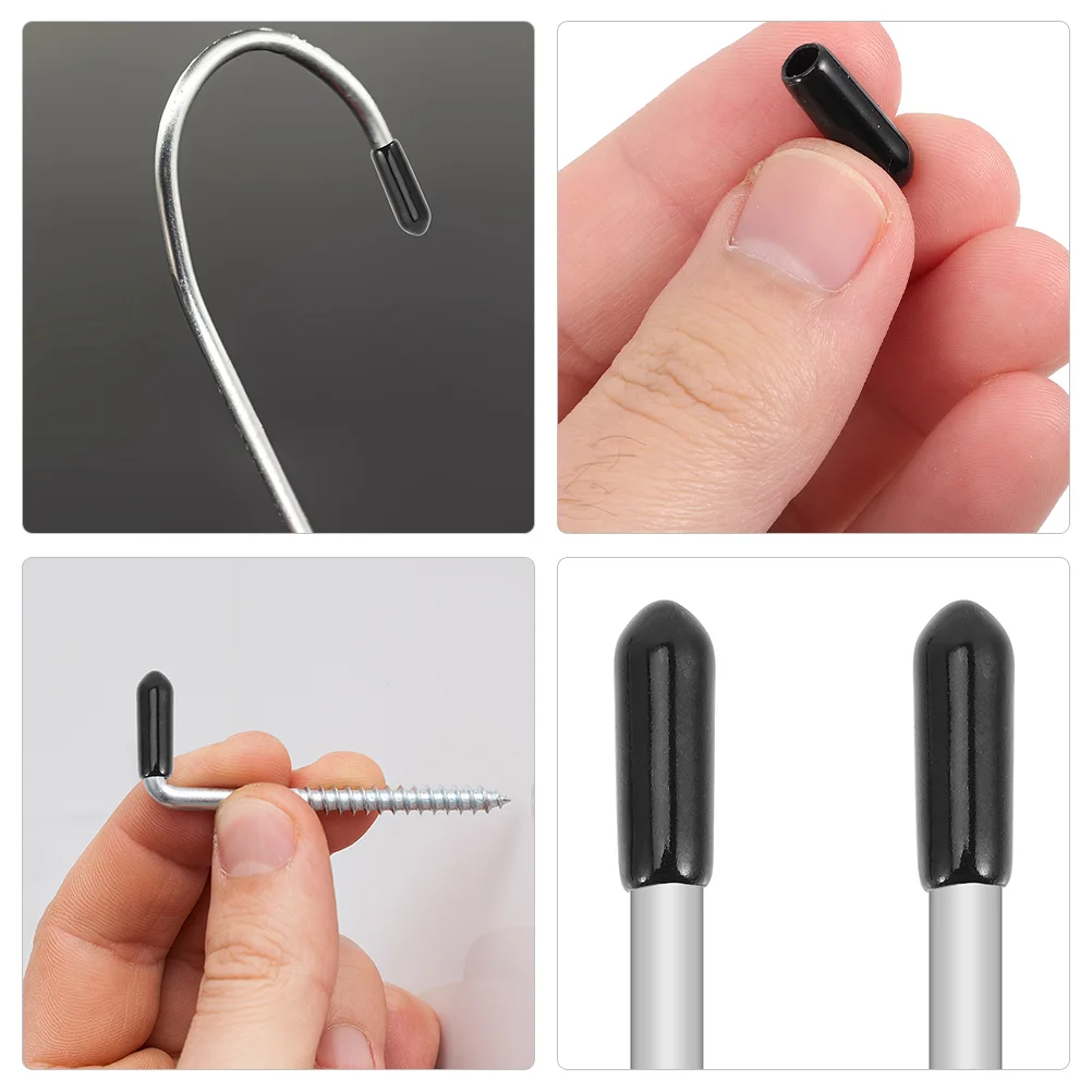 300 Pcs to Weave Hook Holder Peg Board Reaching Pvc Dishwasher Rack Repair Coating