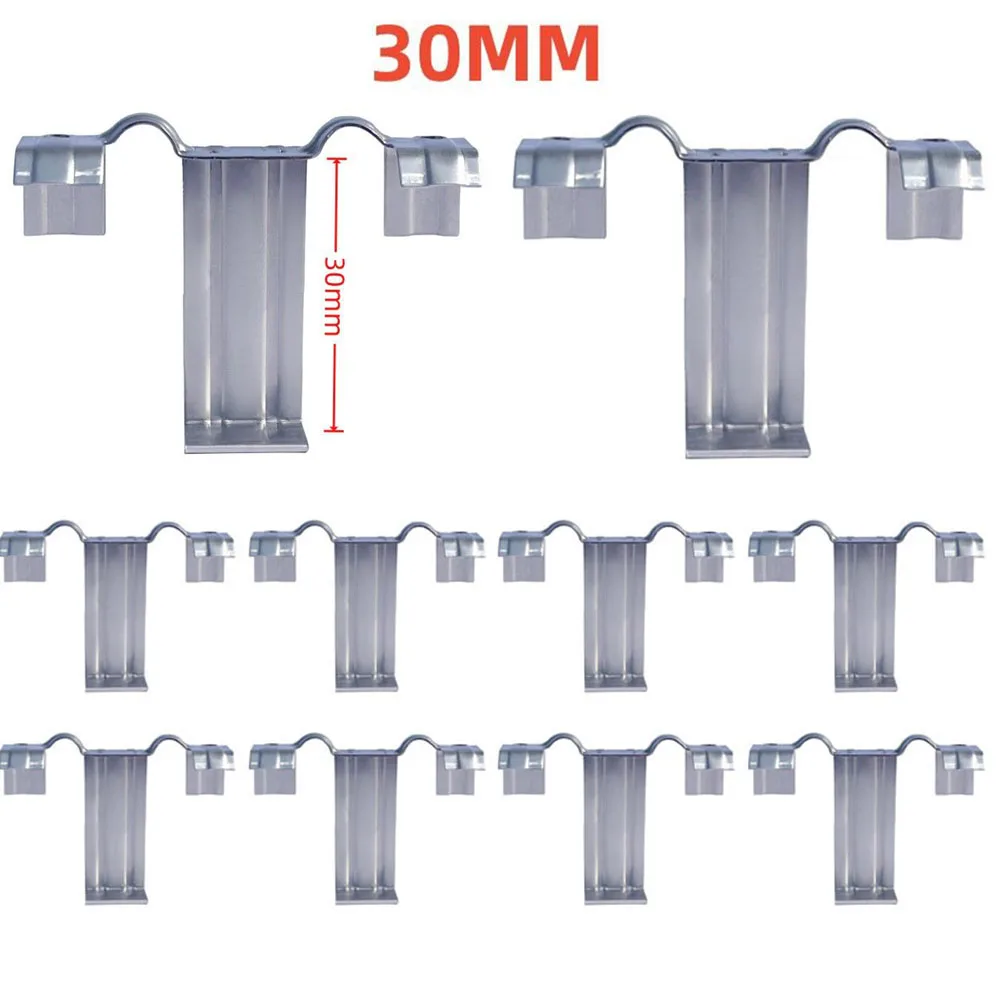 10 Pcs Solar Panel Self Adhesive Water Drainage Clips |Stainless Steel |Automatically Discharges Stagnant Water