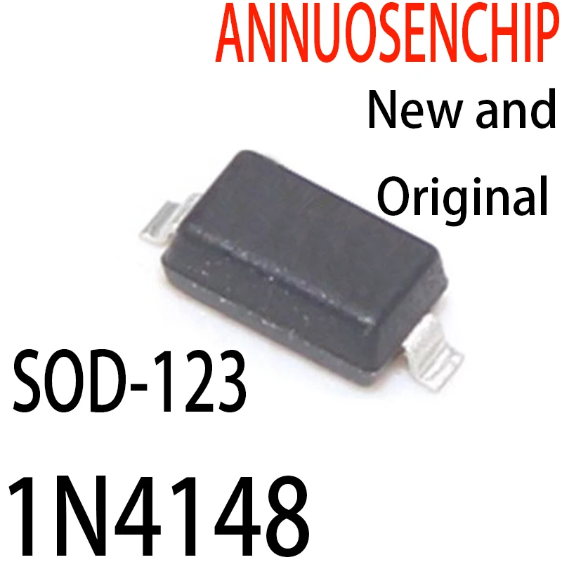 Новые и оригинальные товары 3000 шт. T4 A2 SOD123 SOD323 523 1N4148WS 1N4148WT 1206 0805 0603 4148 100V 0.15A 150mA 1N4148