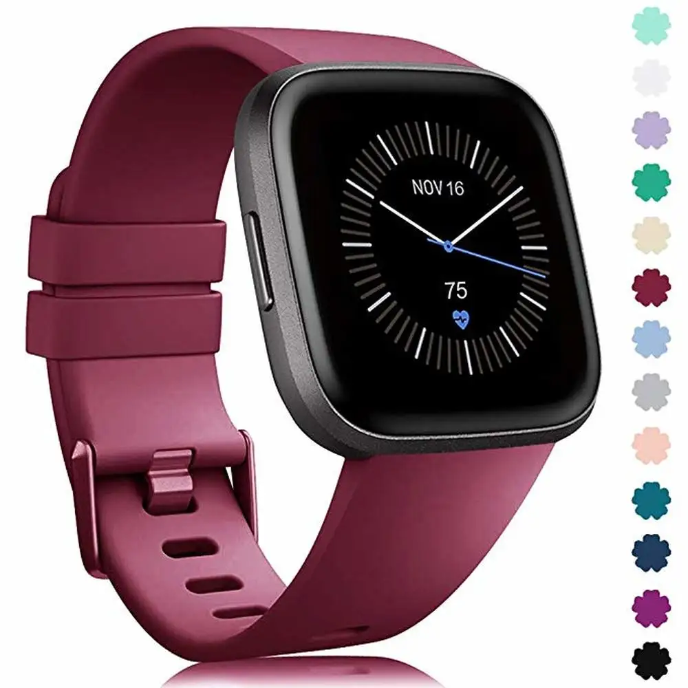 

Оригинальные умные часы Fitbit Versa 2, спортивный Браслет для Fitbit Versa lite, водонепроницаемый ремешок на запястье