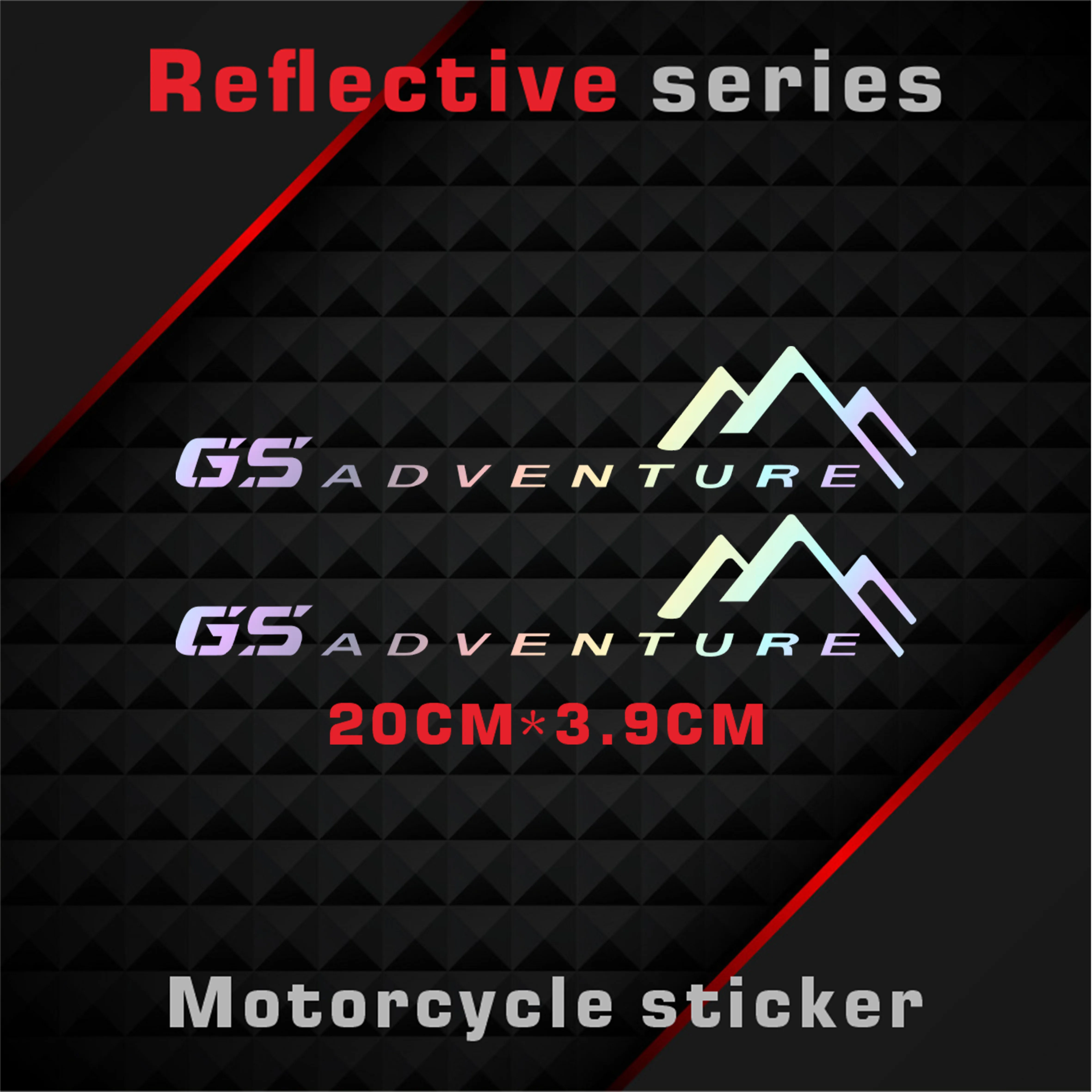 

Новая мотоциклетная наклейка s Body, светоотражающий водонепроницаемый корпус, топливный бак, логотип, наклейка, комплект для BMW gs, приключени...