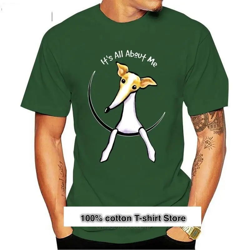 

Meil-Camiseta de манга corta para hombre, итальянская рубашка Galgo, рисунки животных, большой размер, новый дизайн
