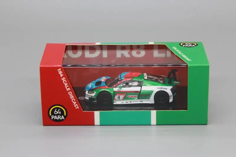 Автомобильные модели Audi R8 LMS из литья под давлением сплава 1:64 2019 г.