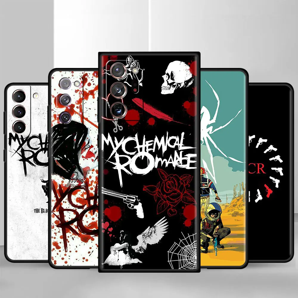 Романтический чехол My Chemical для Samsung Galaxy S20 FE S21 S22 ультрароскошный смартфона S9 S8 S10