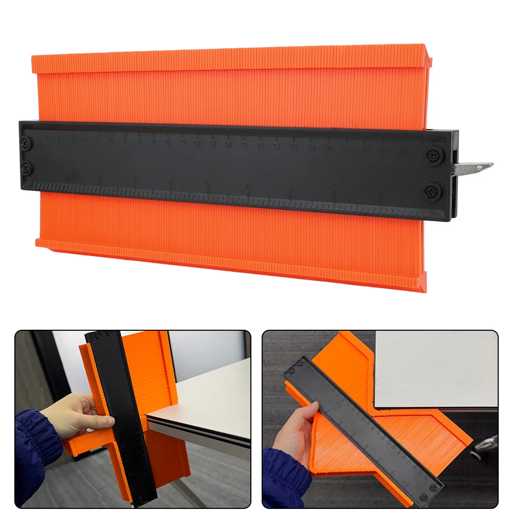 Meethulp Lamin Presseine Blockieren Abmessung Skizze Instrument Holzlegierung Profilkopie Werkzeug Für Keramikplatten Montage