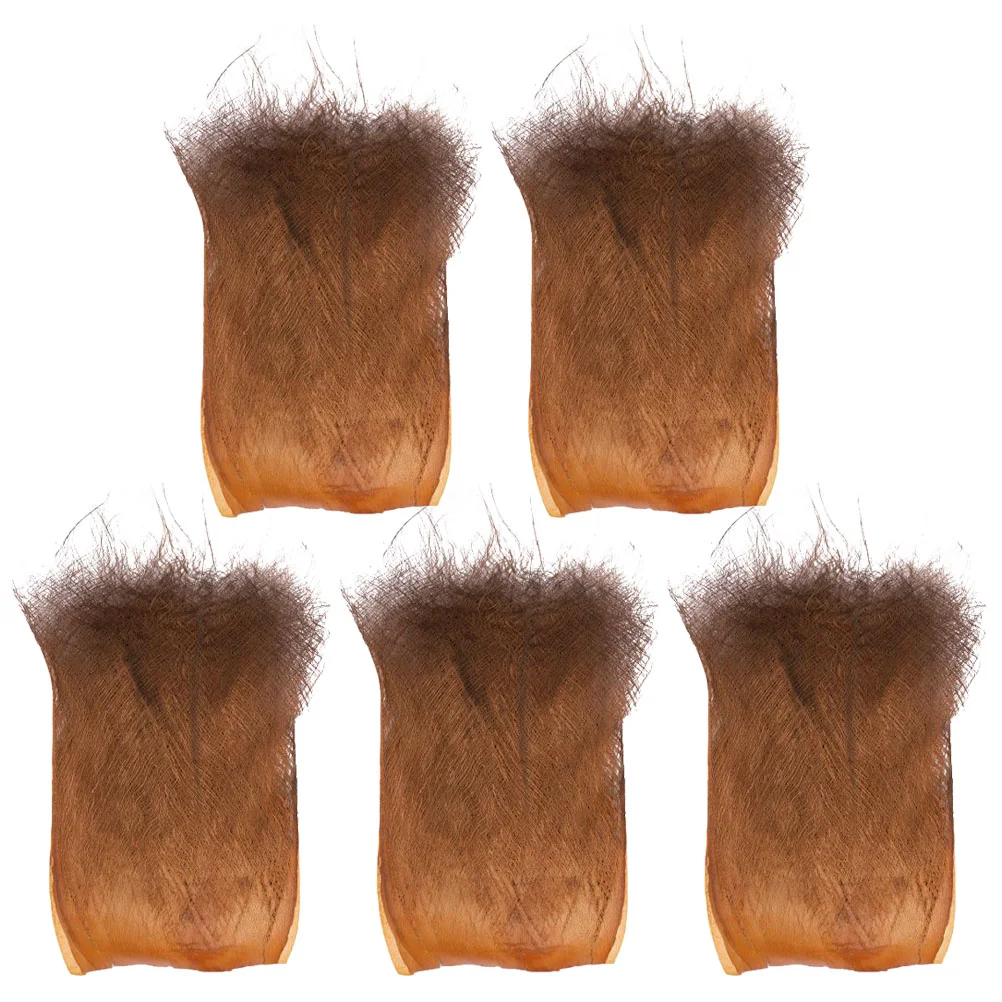 5 листов пальмовой коры садовый фон растения декор дерева для поделок нежная