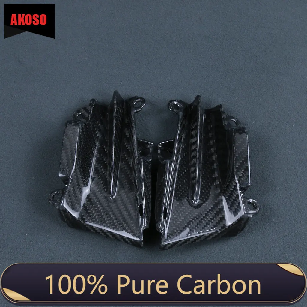 100% полностью сухой воздухозаборник из углеродного волокна для бокового