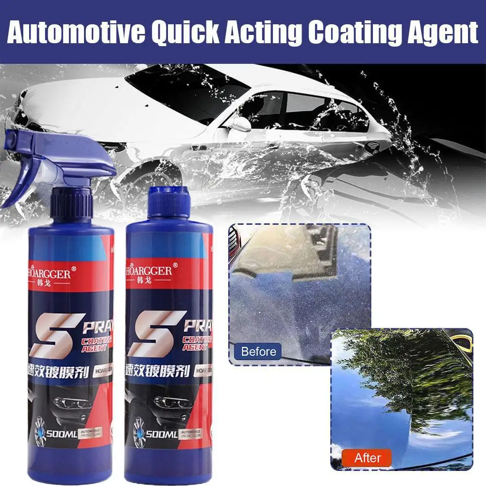 

500ML Anti Scratch Car Coating Ceramic Auto Car Paint Repair Kit Super Hydrophobic Glass Coating Liquid Paint Sealant Protection