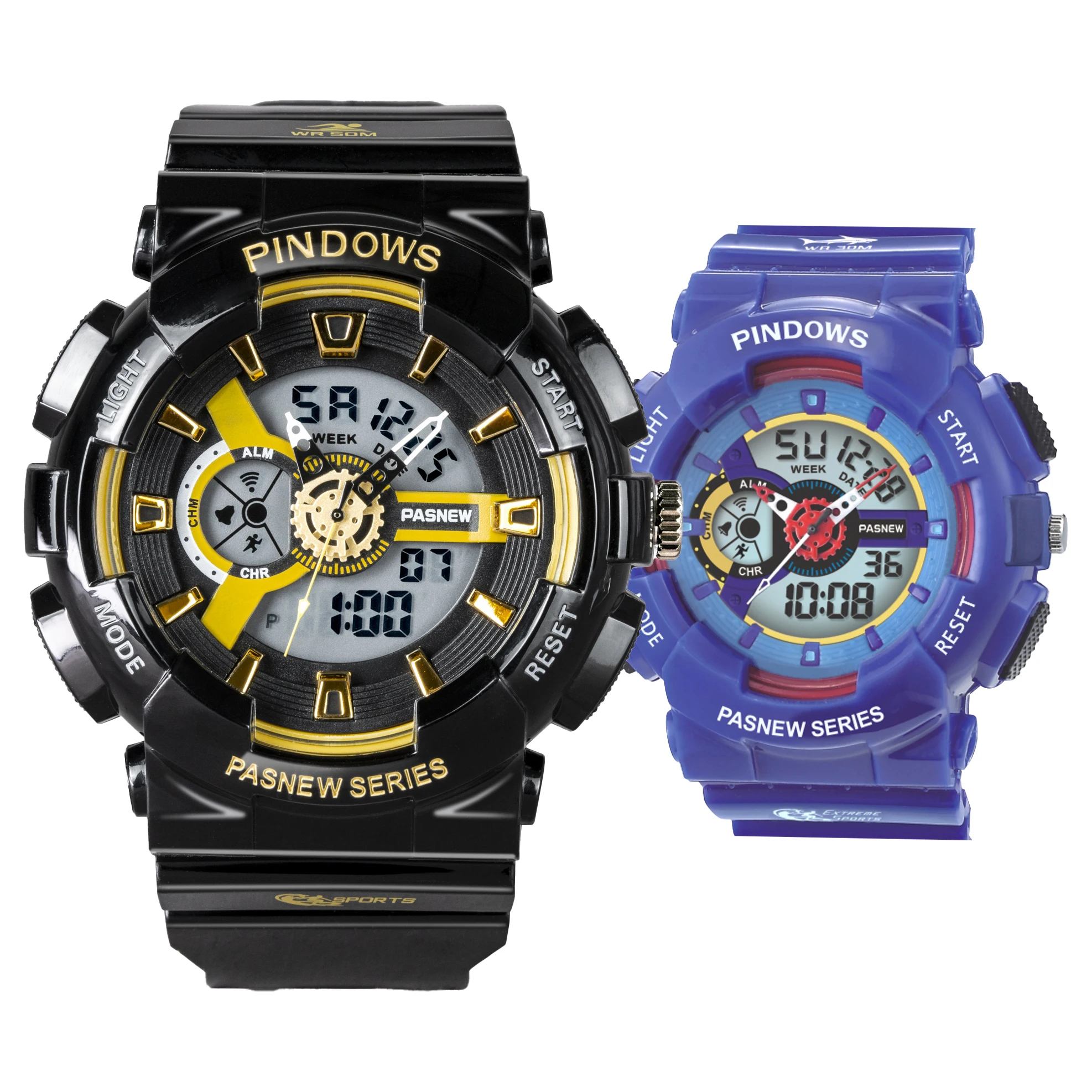 New Electronic Wristwatch Couple Set Fashion Sport Digital Watches Boy Friend Pair Wrist Hand Clock Girl Gift