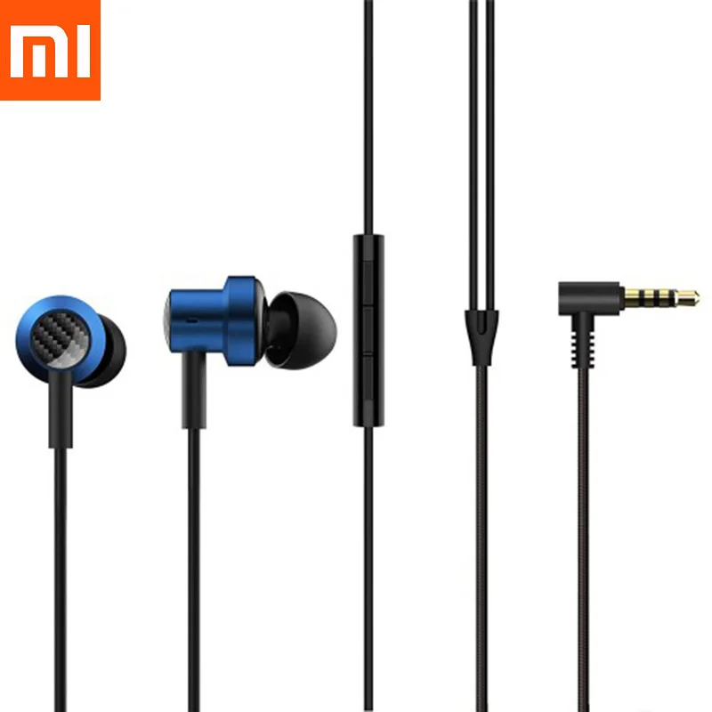 

Xiaomi POCO X3 Pro F2 Mi 10 Lite Earphone 3.5mm In-ear Earbuds With Mic Dual Driver Headset For Redmi Note 11 10 11T 8 9 Pro 9A