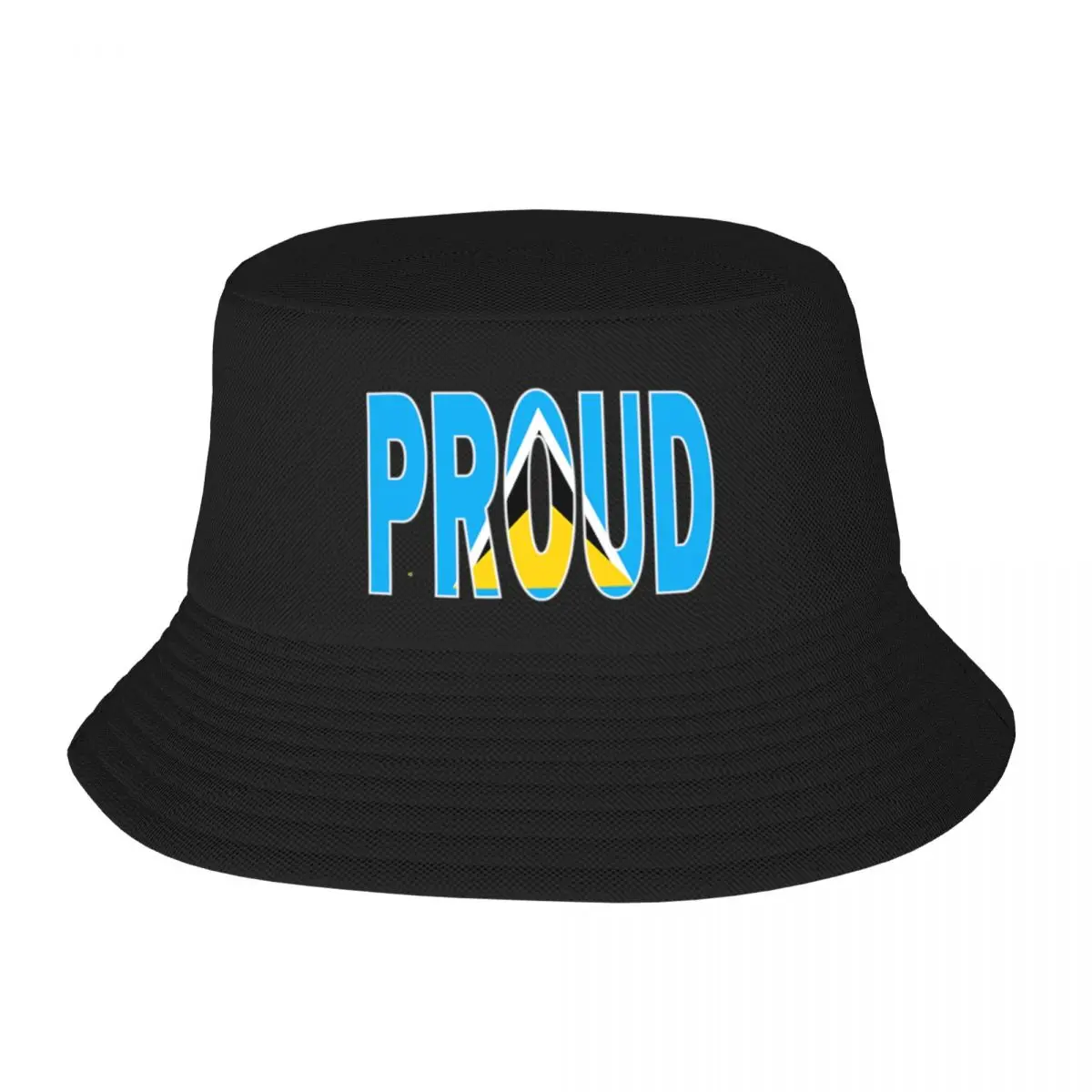 

Новая женская панама с надписью Proud - Saint Lucia - Soca Mode
