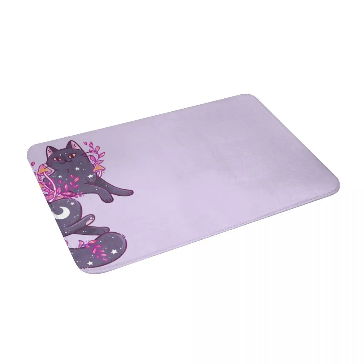 

Inner Nature Purple Bath Door Floor Mat Non-slip Rug Carpet Entrance Living Room Home Kitchen Removal Fluff Bathroom Balcony