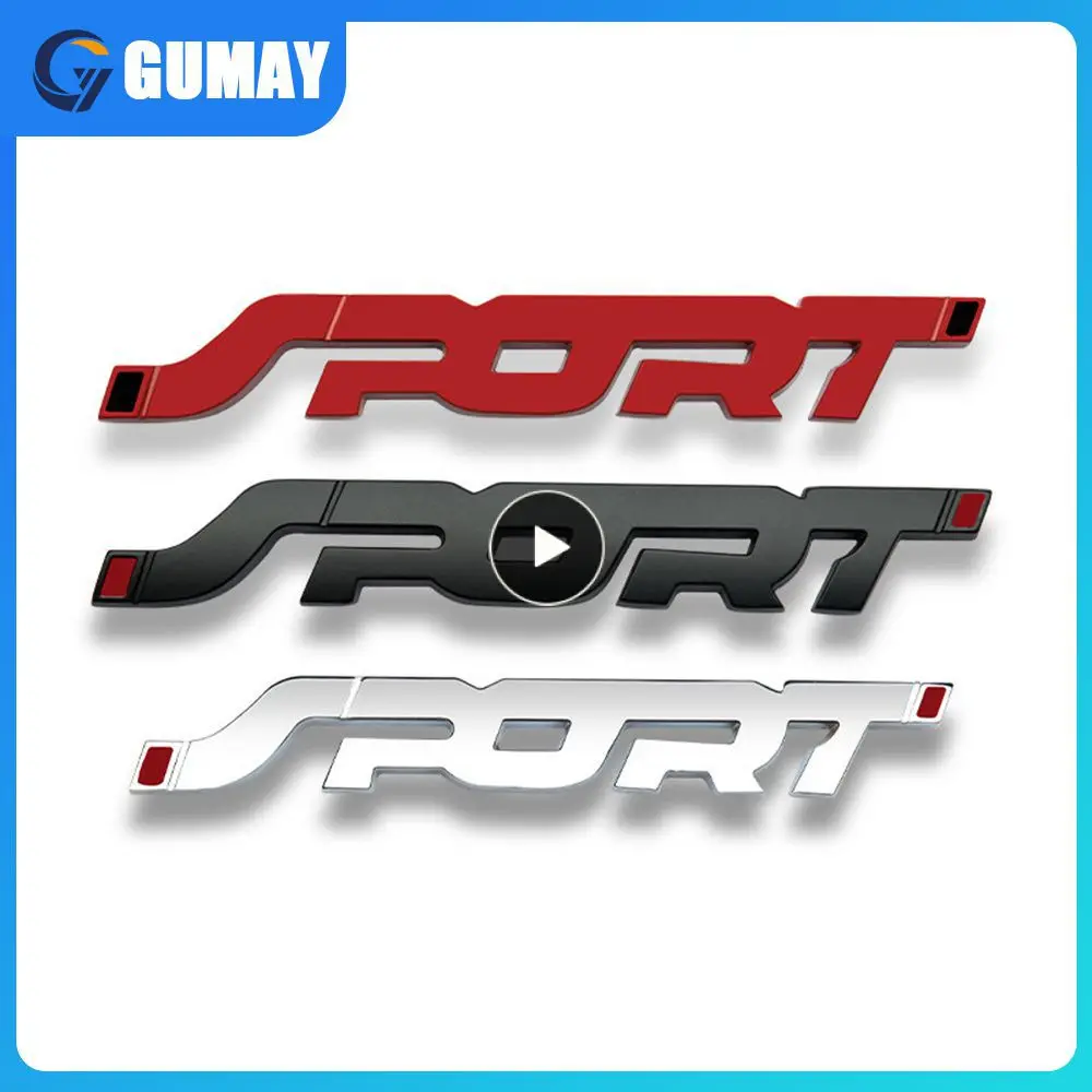 

Metal Sports Logo Universal Car Stickers High Quality Modified Logo Not Damaging The Car Paint Resistant To High Temperatures