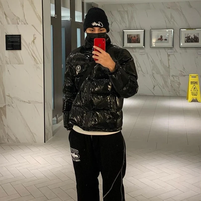 

Trapstar London Down high-end Jacket 2023 men Fashion Hot Selling Cotton High Street Yes men Irongate Winter Coat