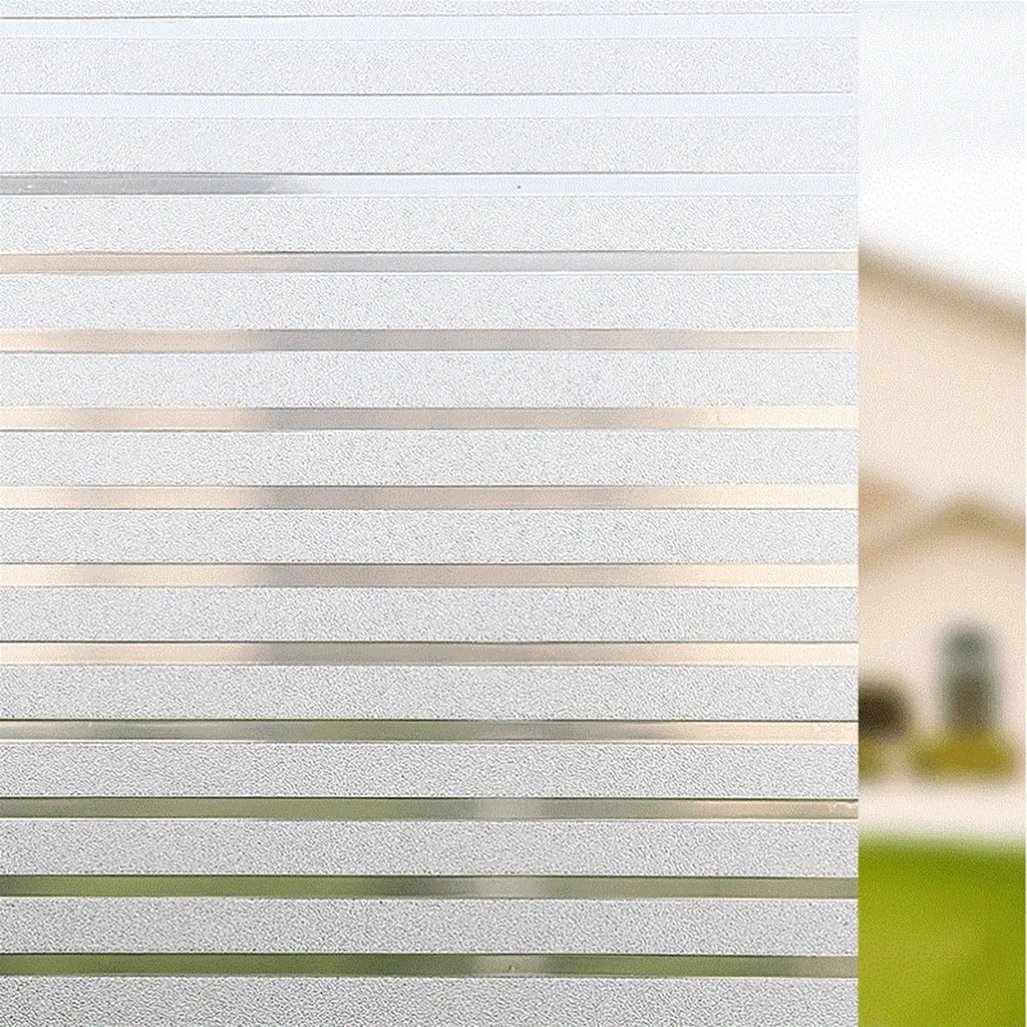 

Window Privacy Film Blinds Frosted Glass Film Sun UV Blocking Static Clings Non-Adhesive Heat Control Decorative Glass Stickers