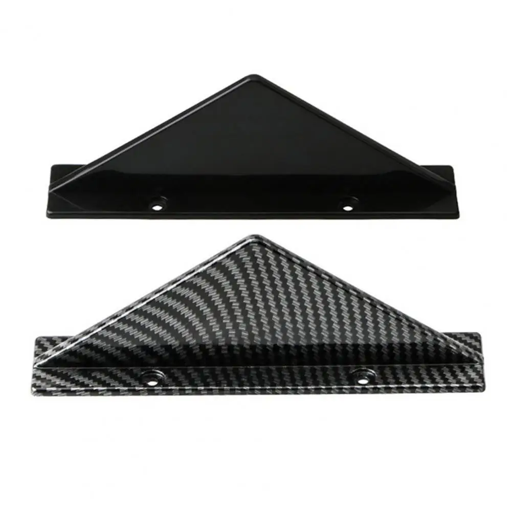 

Bumper Lip Spoiler 1 Set Fashion Convenient Anti-scratch High-strength Smooth Rear Lip Spoiler for Automobile