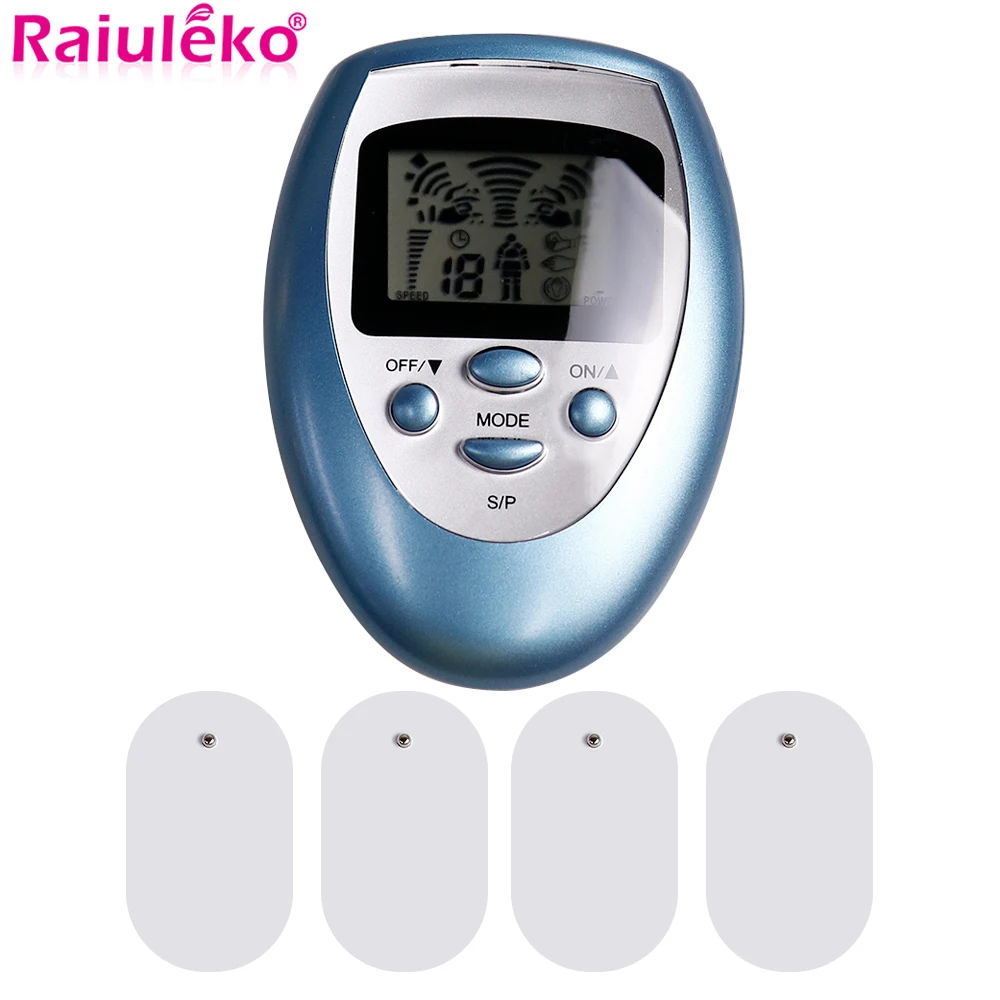 

Electric Pulse TENS Massager EMS Machine Electrostimulator Electrical Nerve Muscle Stimulator Low Frequency Physiotherapy Device