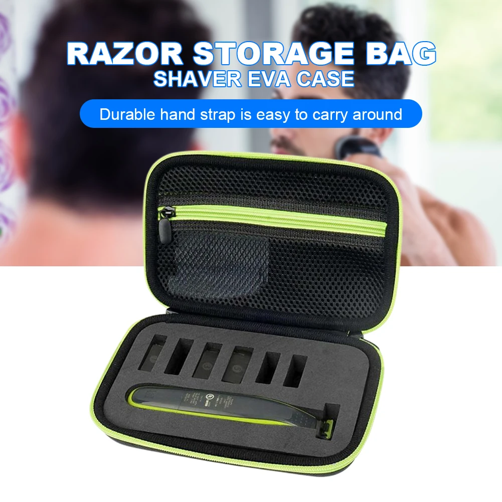 

Electric Shaver Case Hard Shell Razor Case Waterproof Portable Trimmer Carrying Case for Philips OneBlade QP2520 90/70 QP2630 70