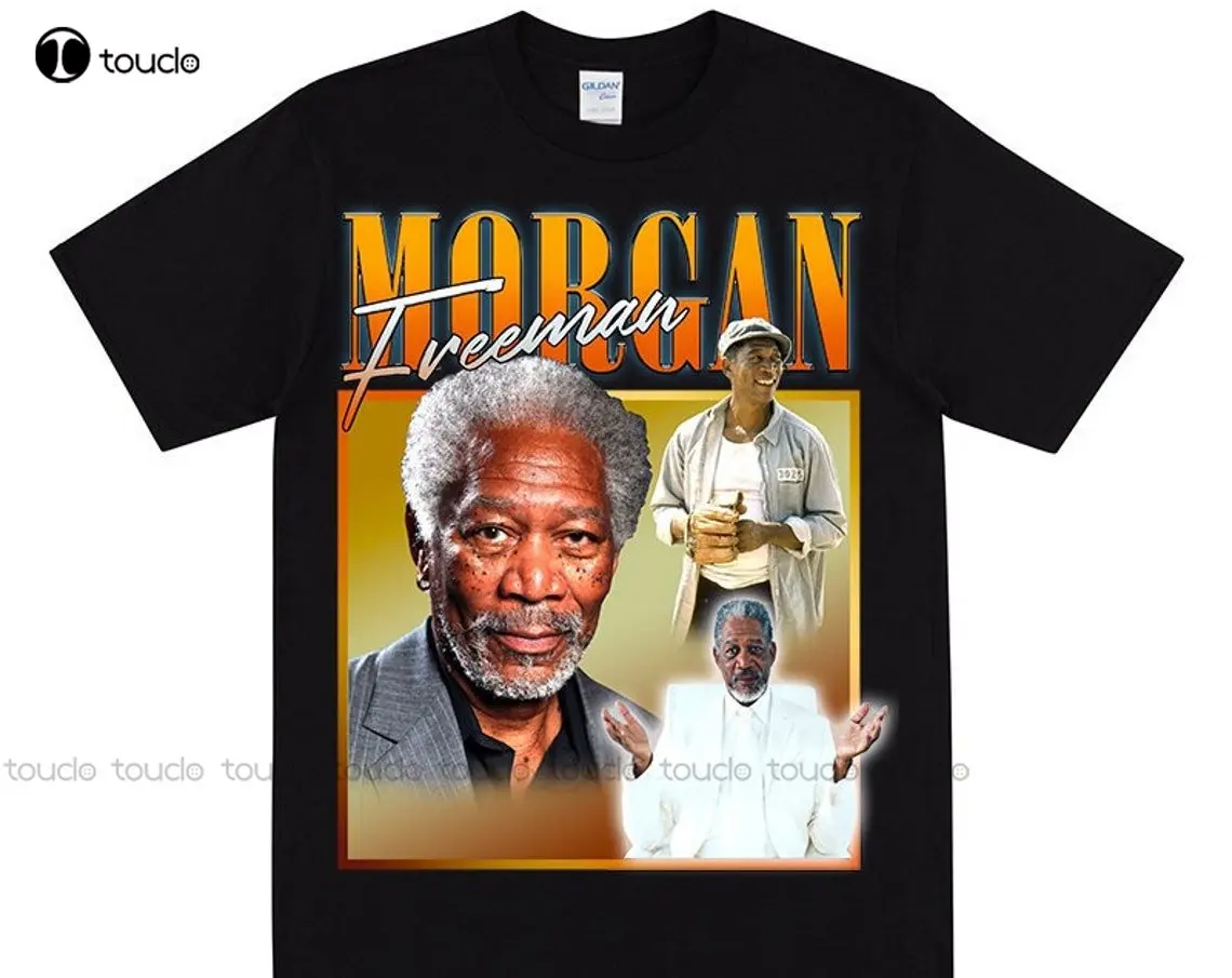 

Футболка с рисунком Моргана Фримана, расписанной ливином или занятой дийн Моргана, бесплатная доставка в Великобританию