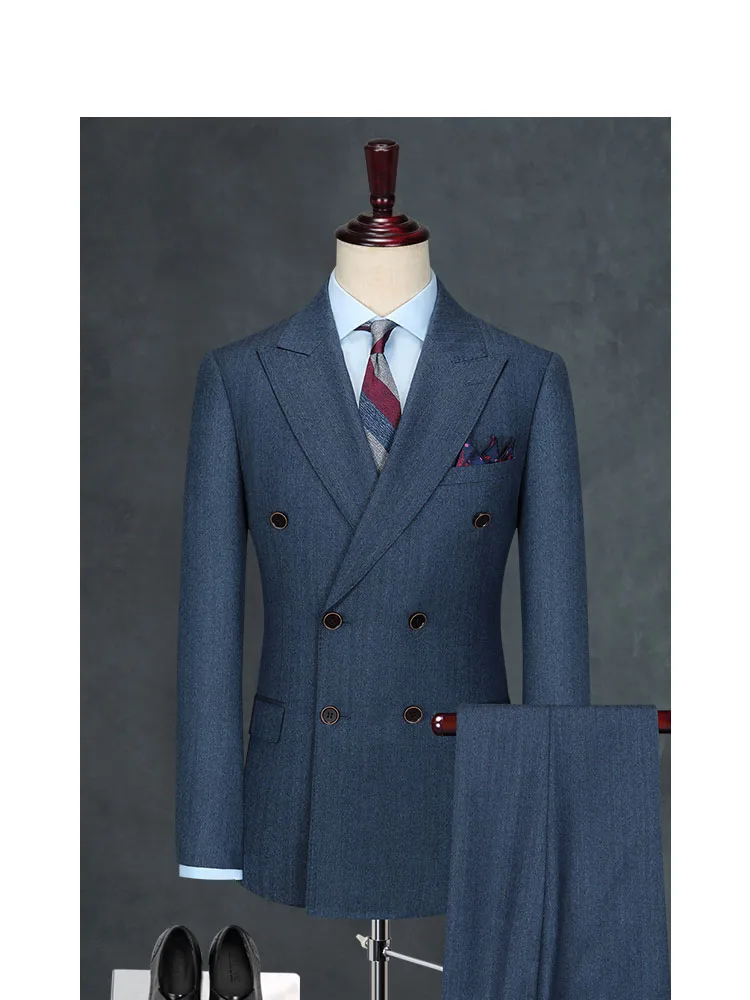 

Индивидуальный пошив, свадебное платье для жениха, Блейзер, костюмы, брюки, деловые высококачественные классические брюки, бриджи