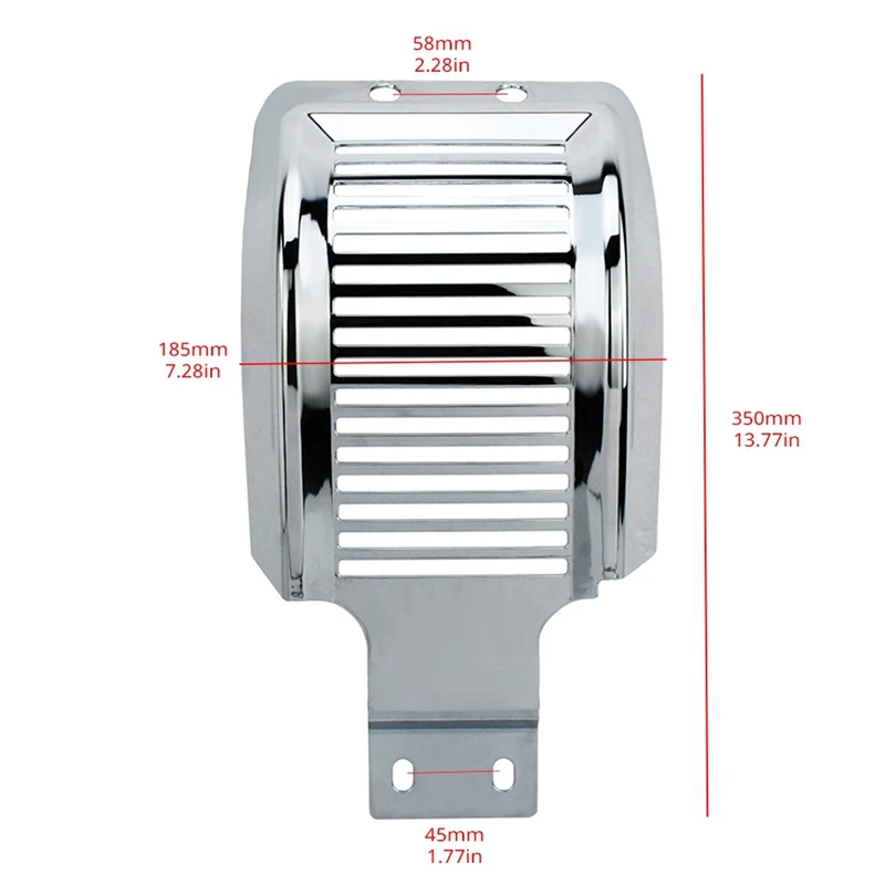 Обтекатель для мотоцикла пневматический спойлер защита двигателя
