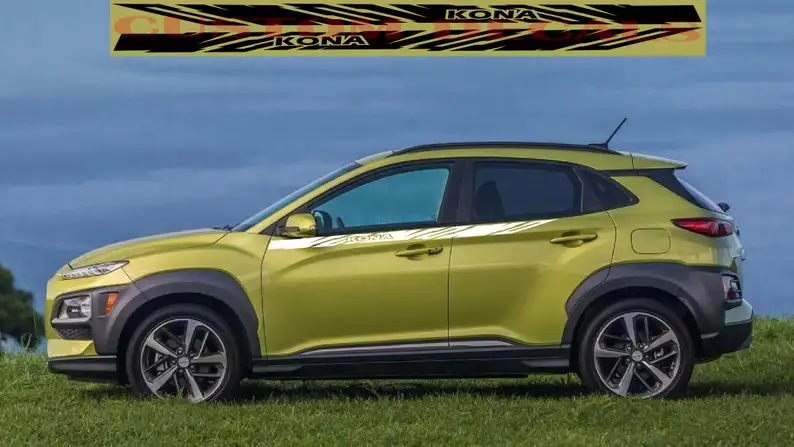 

Виниловая наклейка с боковой дверью, совместимая с Kona