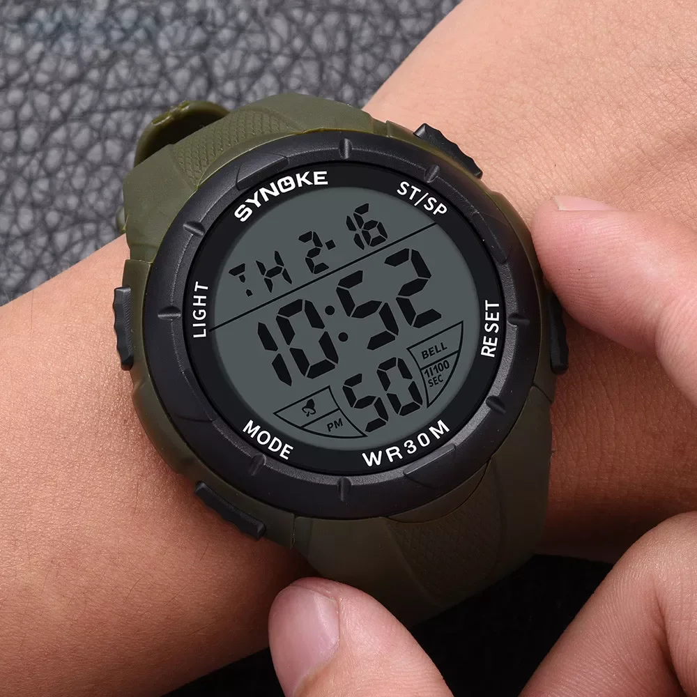 

Waterproof Sport Watch For Men Luminous Digital Wristwatch Fashion Men Electronic Watches Chronograph Alarm Male Clock Watch