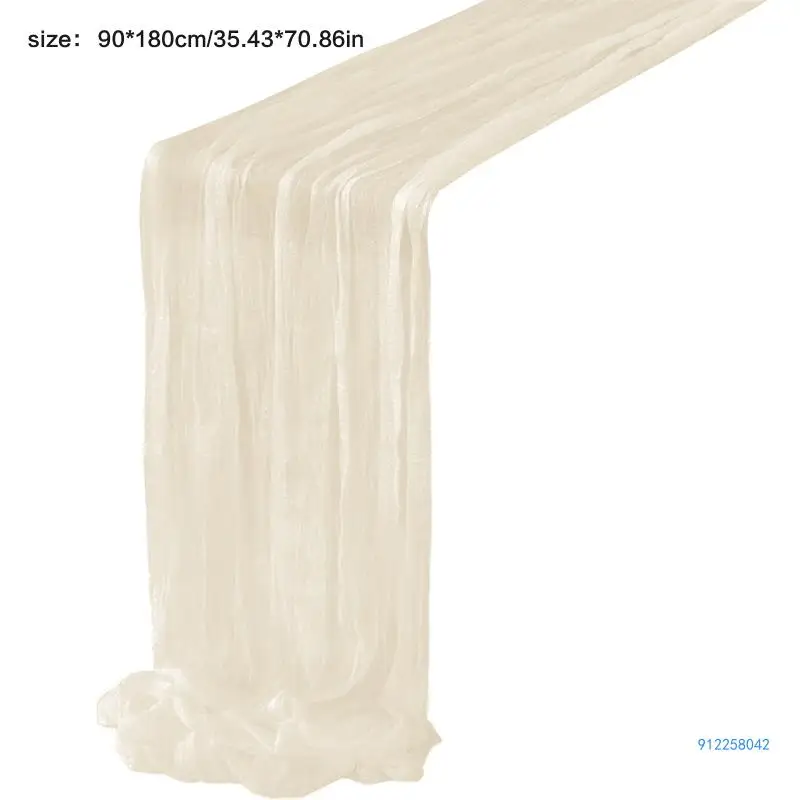 Для очень длинной мятой дорожки для стола в стиле бохо дня рождения вечеринки