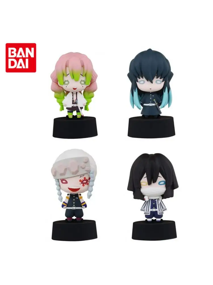 

Demon Slayer Anime Action Figures Q Version Modeling Dolls Gacha Toys Kanroji Mitsuri Uzui Tengen Tokitou Muichirou Guro Obanai
