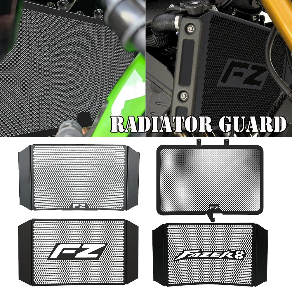 Motorcycle For Yamaha FZ8 FZ8N FZ8S SPR Radiator Grille Guard Cover Protector 2010-2015 2014 2013 2012 2011 CNC Accessories