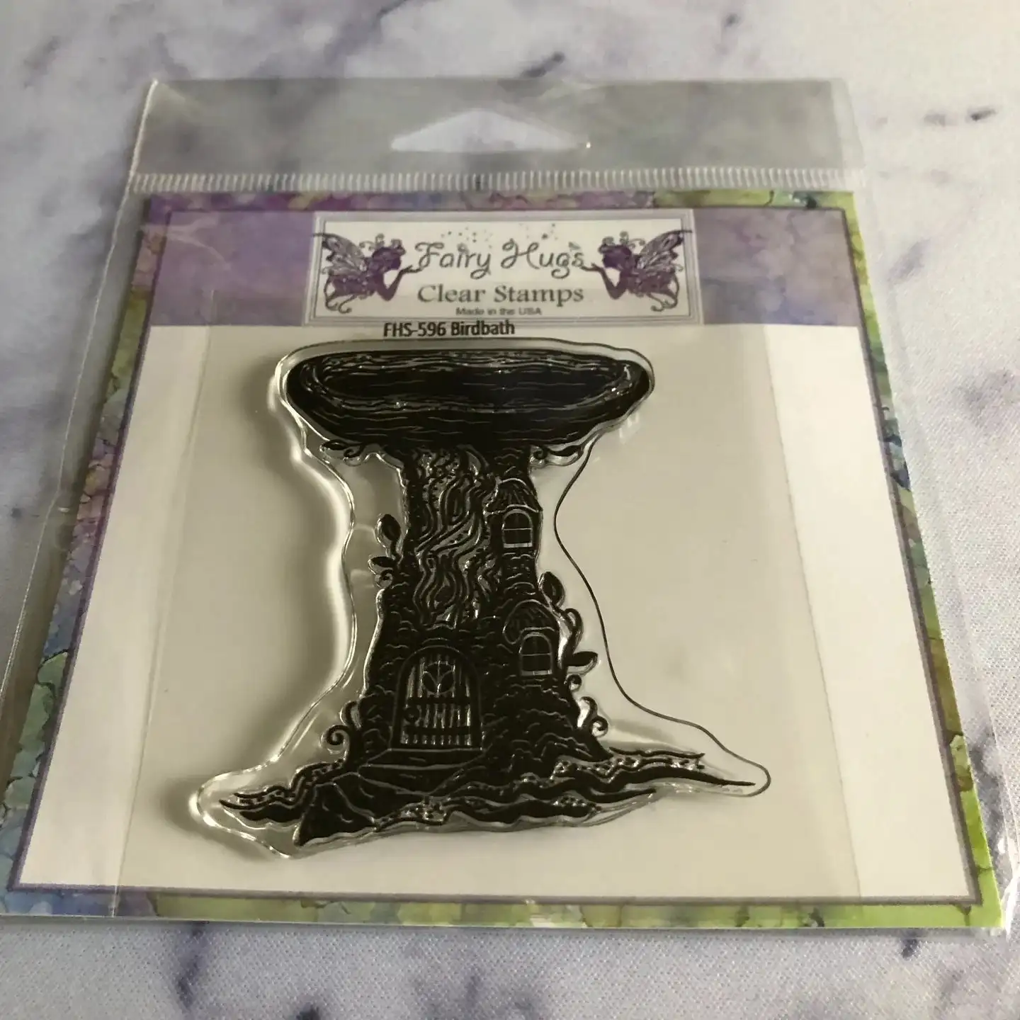 

2023 New Birdbath Clear Stamps For DIY Craft Making Paper Greeting Card and Scrapbooking