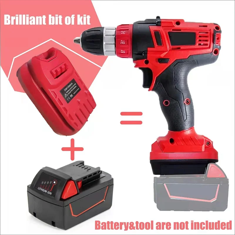 Адаптер аккумулятора для аккумуляторных инструментов Craftsman 20 В адаптер DM18MAN