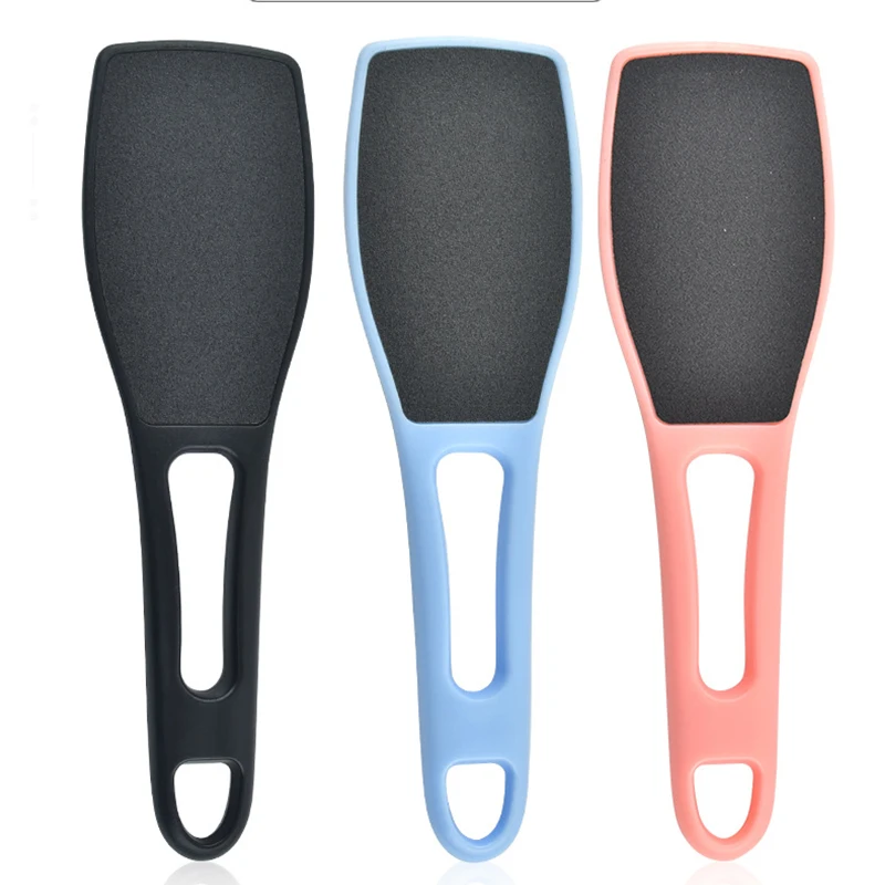

1PC Foot Pedicure Tools Double-Side Foot Rasp Scrub Feet Dead Skin Callus Remover Handle Foot Sandpaper Foot Care Tools