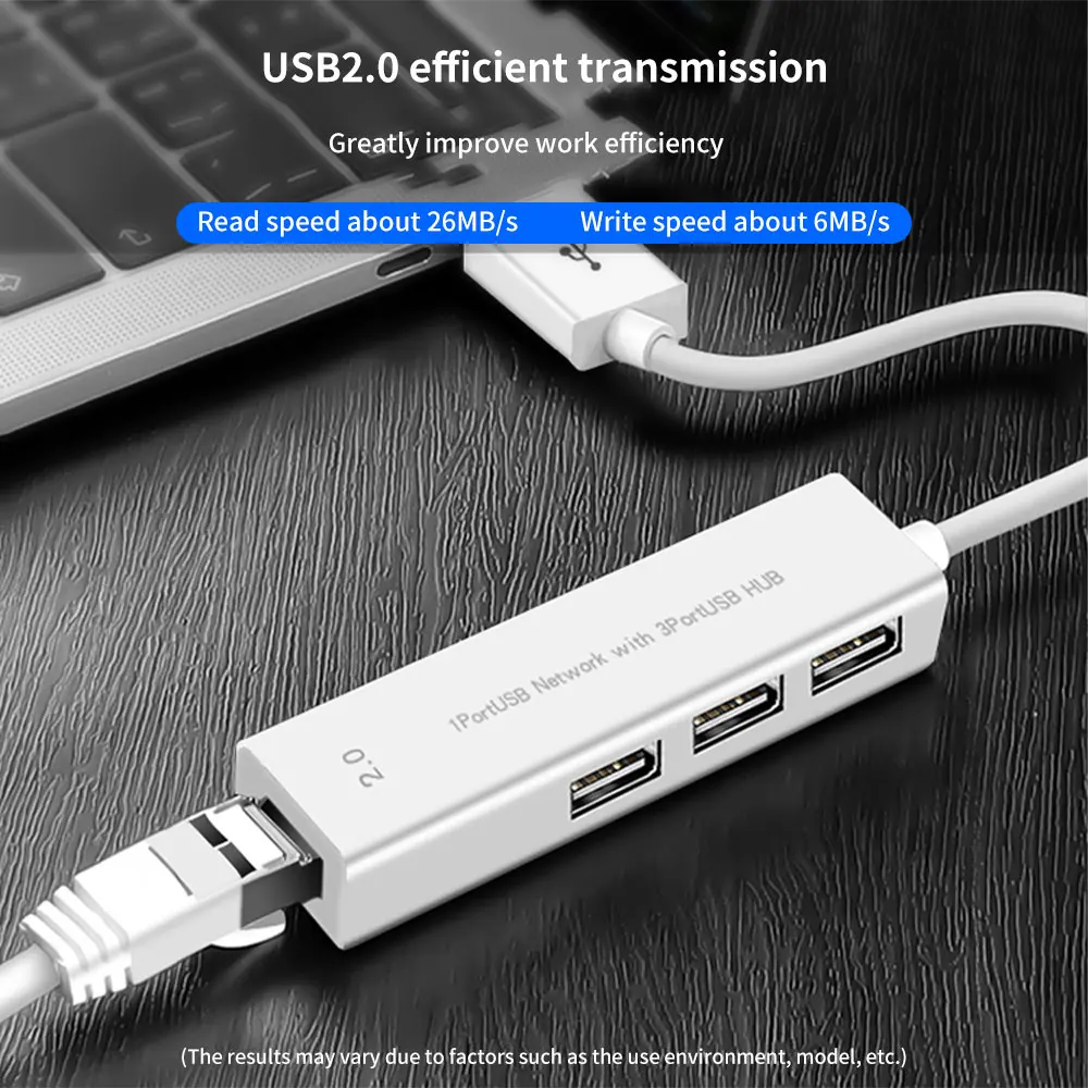 HONGDAK 4 в 1 USB 2 0 разветвитель для компьютера PD Зарядка порта док-станция RJ45 типа с
