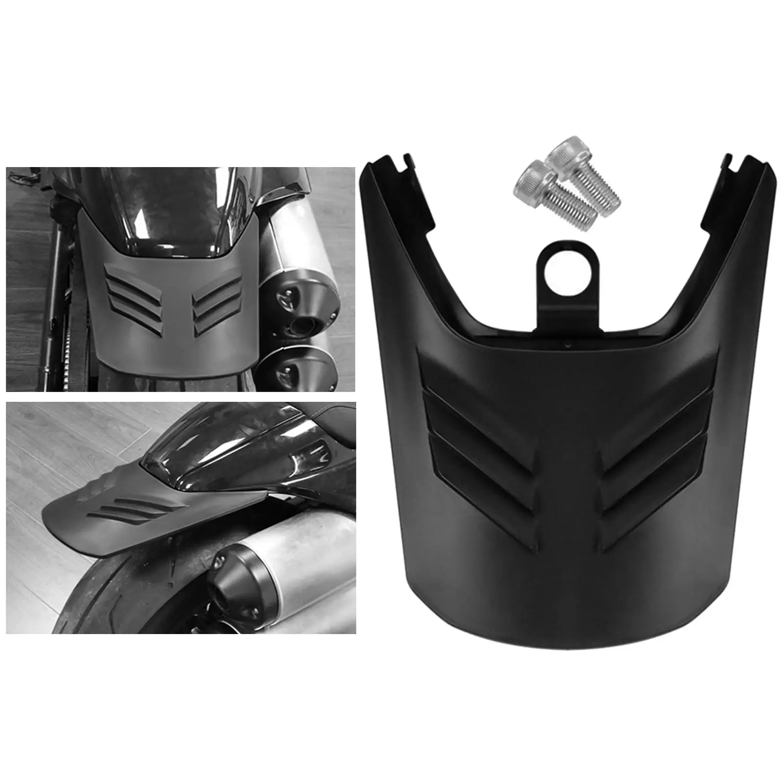 Чехол на заднее колесо матовый черный брызговик аксессуары для мотоцикла сзади